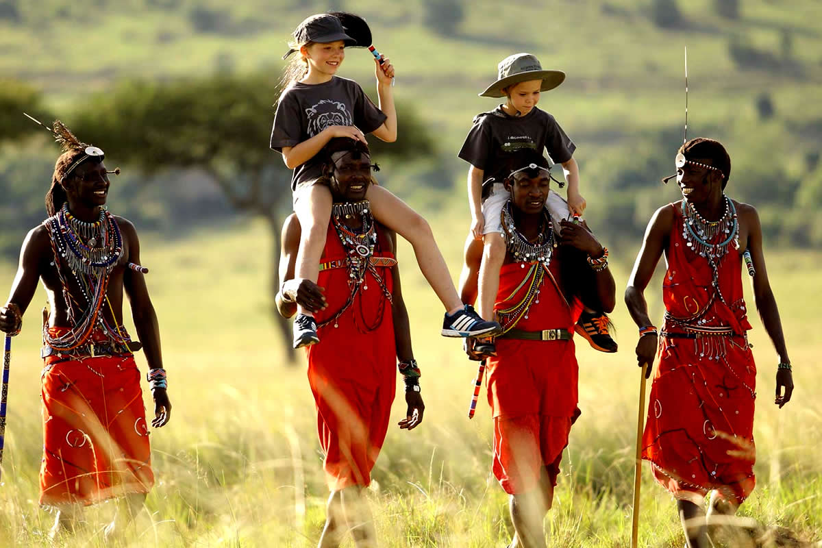 Masai mara Family Holidays - Incredible Beach and Bush Exploration